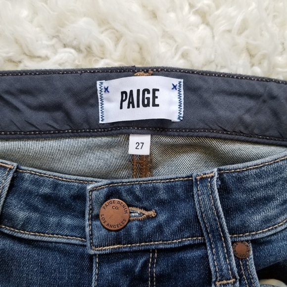 Paige Denim Arvin Jacqueline Straight Jeans - Picture 4 of 9